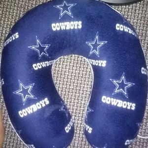 Dallas Cowboys memory form neck pillow